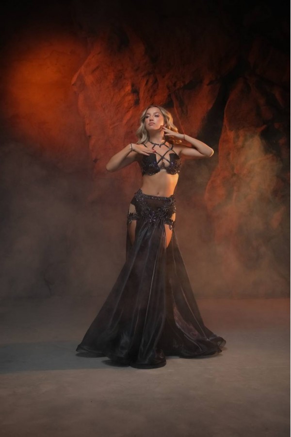 Professional bellydance costume (Classic 410A_1)